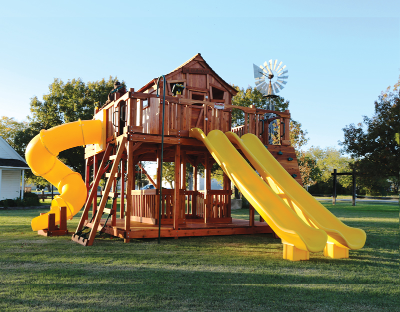 large outdoor playsets